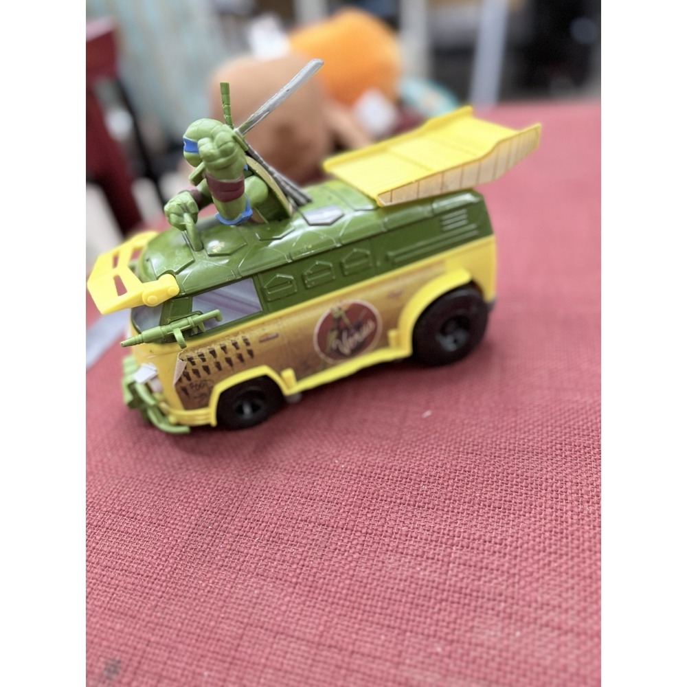 TMNT Teenage Mutant Ninja Turtles Venus Party Wagon VW BUS Van 2015 Works USED